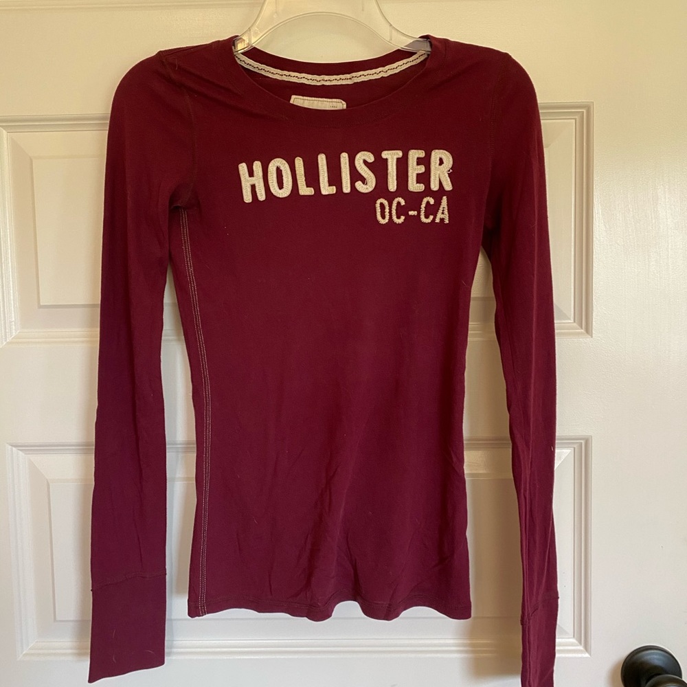 Long sleeve Hollister shirt